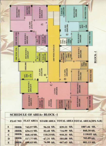 Images for Cluster Plan of Basu And Hazra Ananda Niketan