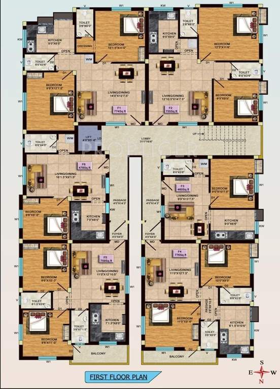 Images for Cluster Plan of KVR Builders Ganga Cauvery