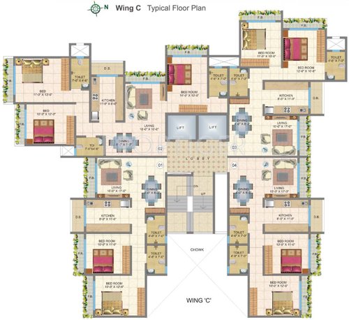 Images for Cluster Plan of Chheda New Gagangiri