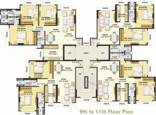 Images for Cluster Plan of Kamala Matrubhumi