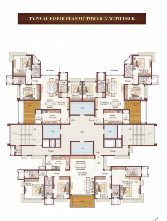  royale  Cluster Plan
