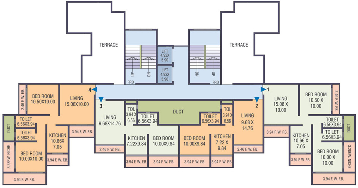 Images for Cluster Plan of Nirman Valeria