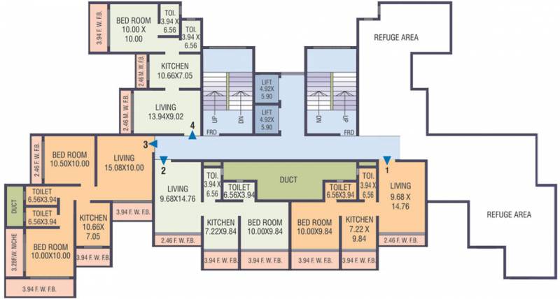 Images for Cluster Plan of Nirman Valeria