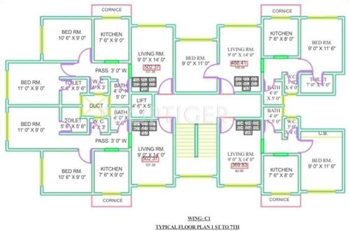  sankul Images for Cluster Plan of Panvelkar Sankul
