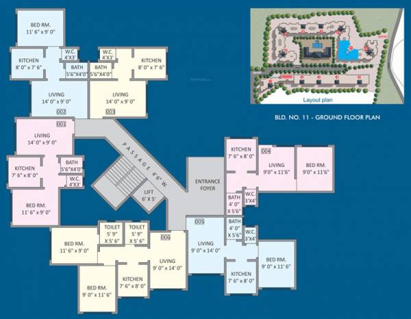 Images for Cluster Plan of Panvelkar Heights