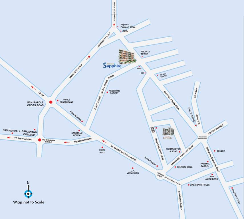  sapphire Images for Location Plan of Merlin Sapphire