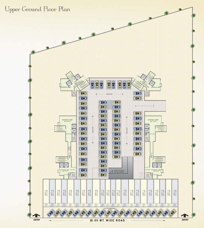  amar harmony Images for Cluster Plan of Gami Amar Harmony