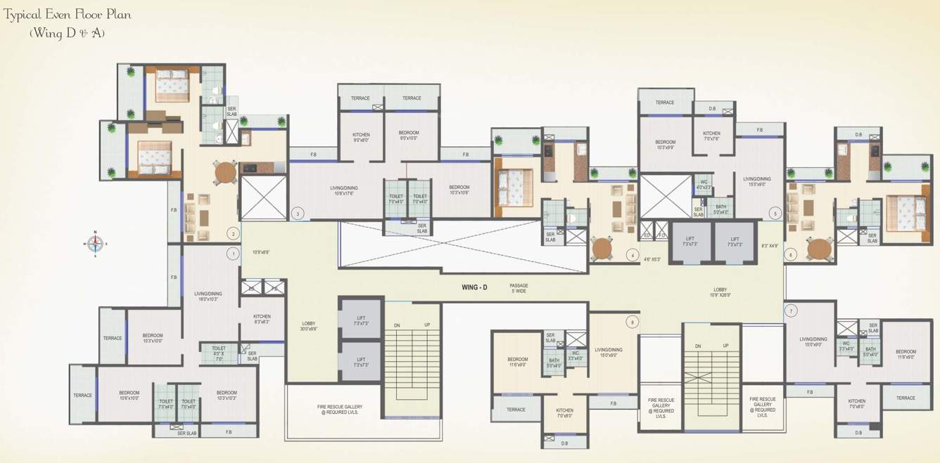  amar harmony Images for Cluster Plan of Gami Amar Harmony