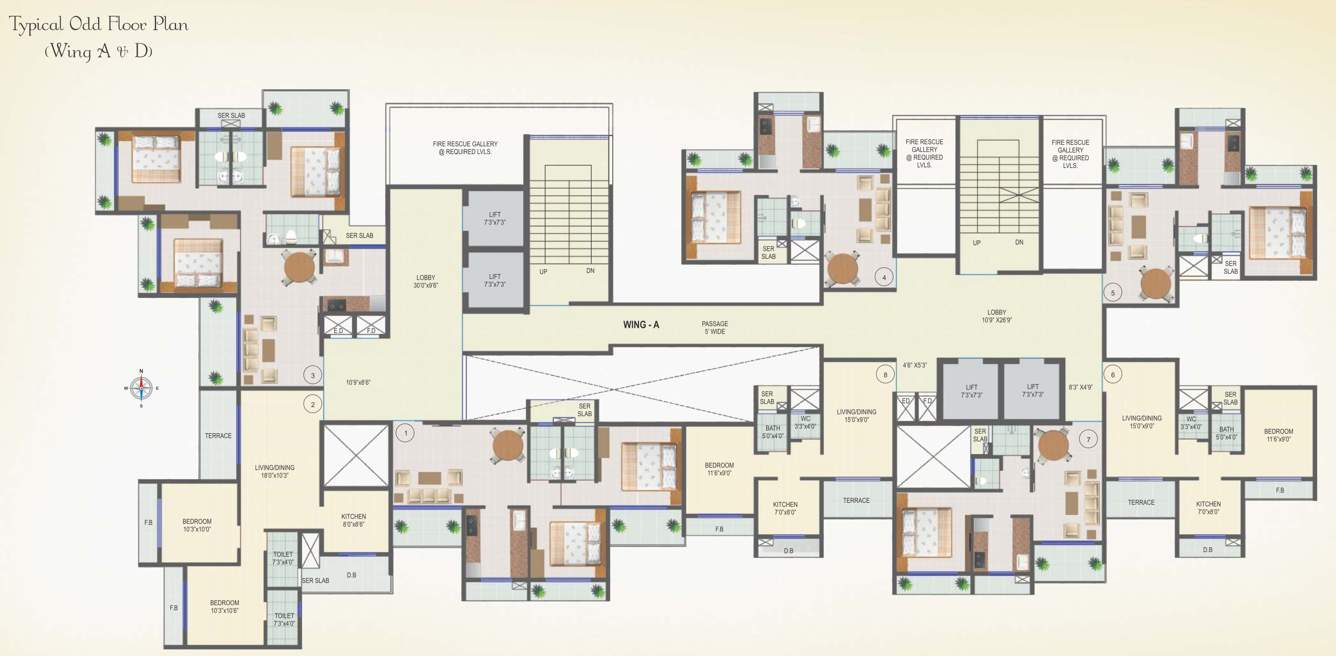  amar harmony Images for Cluster Plan of Gami Amar Harmony