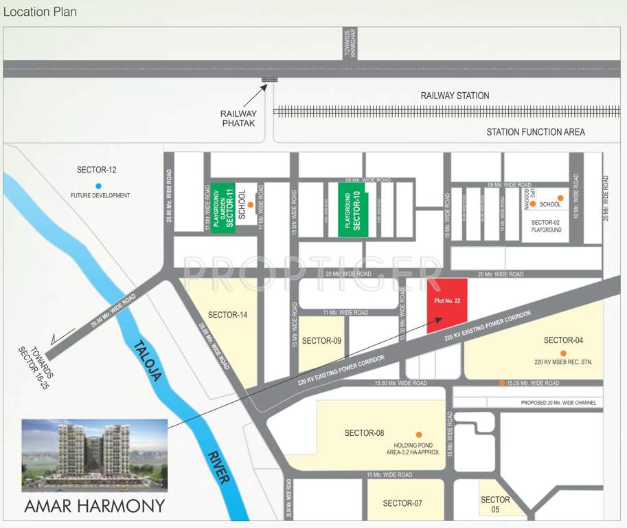  amar harmony Images for Location Plan of Gami Amar Harmony