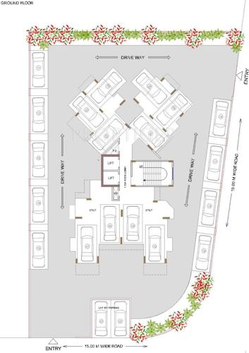 hill-park Images for Cluster Plan of Proviso Builders Hill Park