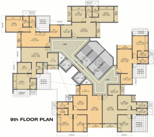 Images for Cluster Plan of Proviso Corner corner Images for Cluster Plan of Proviso Corner
