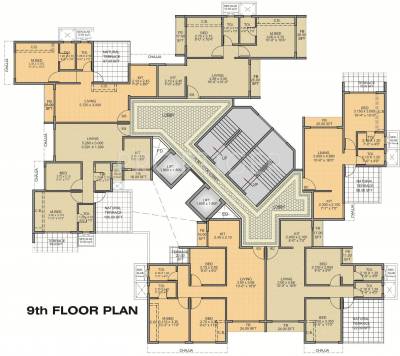 Images for Cluster Plan of Proviso Corner corner Images for Cluster Plan of Proviso Corner