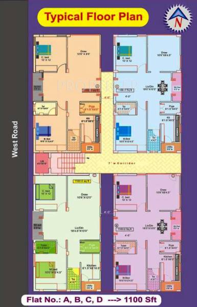 Images for Cluster Plan of Abhinandana Kuteer