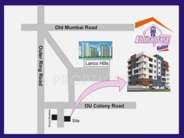 Images for Location Plan of Abhinandana Kuteer