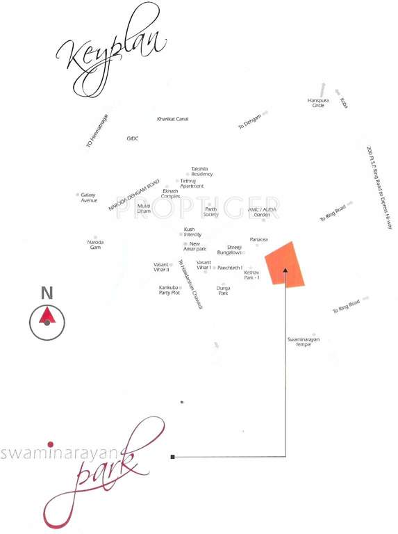  swaminarayan park Images for Location Plan of Dharmadev Swaminarayan Park