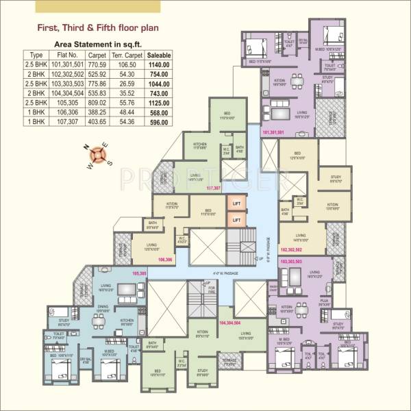Images for Cluster Plan of A P Bhandari Akshay Flora Images for Cluster Plan of A P Bhandari Akshay Flora