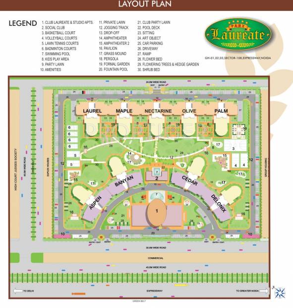 Images for Layout Plan of Laureate Parx Laureate