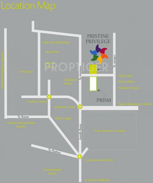  privilege Images for Location Plan of Pristine Properties Privilege