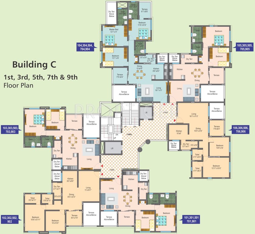 Images for Cluster Plan of DSK Gandhakosh