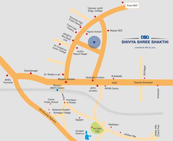dhivya shree shakthi Images for Location Plan of Divya Sree Shakti