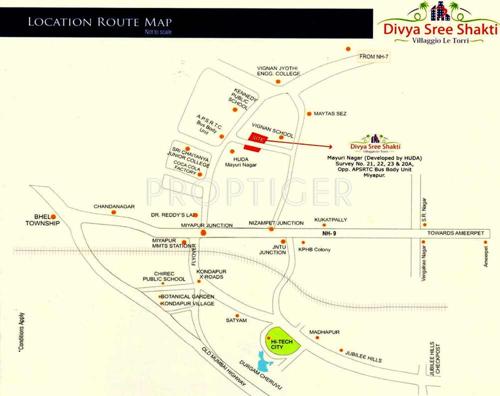  dhivya-shree-shakthi Images for Location Plan of Divya Sree Shakti