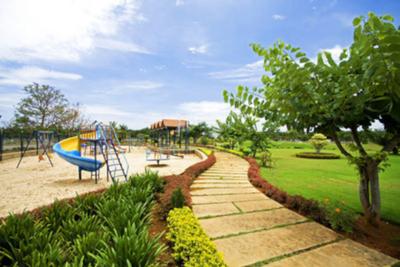 Children's play area tulips-garden Children's play area