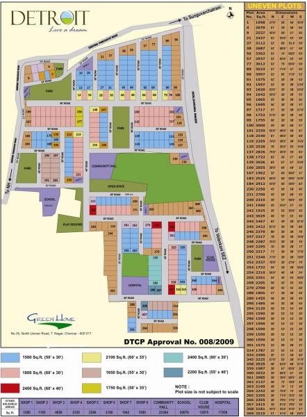 Images for Layout Plan of Green Detroit