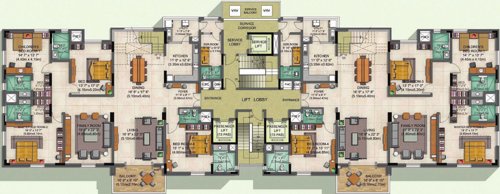 Images for Cluster Plan of Prestige Edwardian