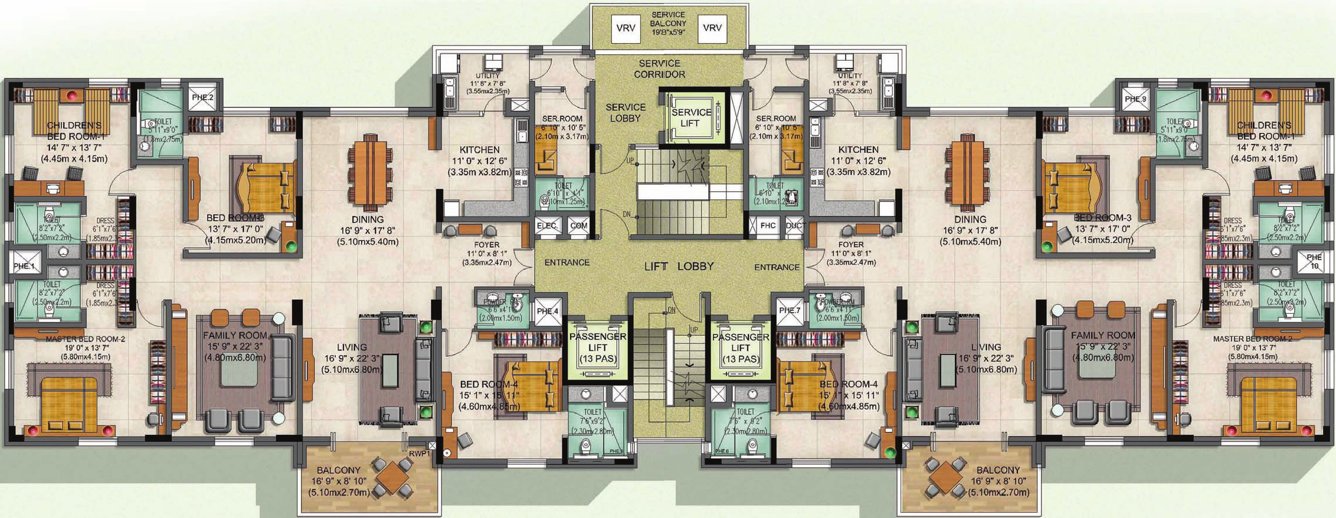 Images for Cluster Plan of Prestige Edwardian