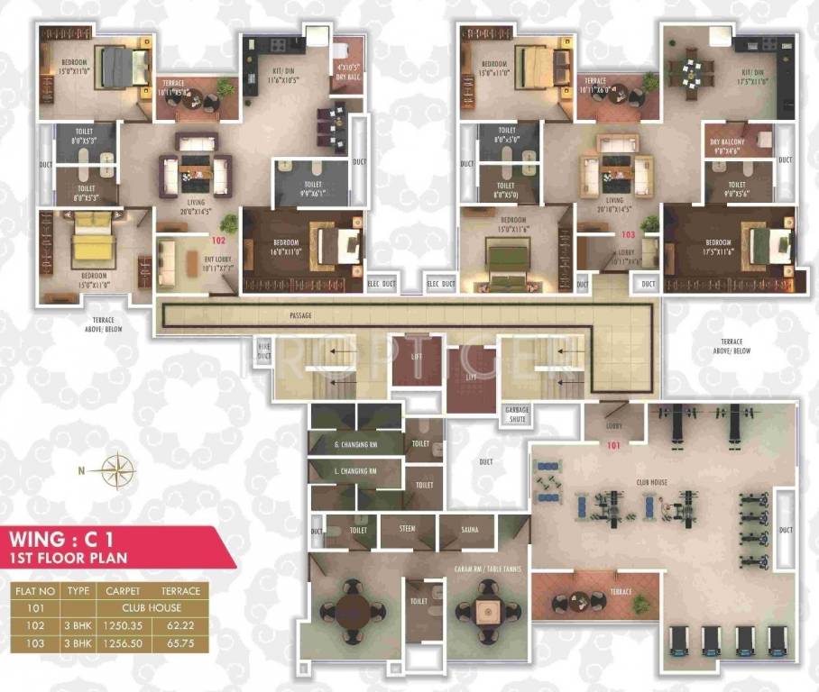royale Images for Cluster Plan of Pristine Royale