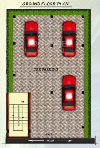 guna-builders pallavaram-flats Pallavaram Flats Cluster Plan for Ground Floor