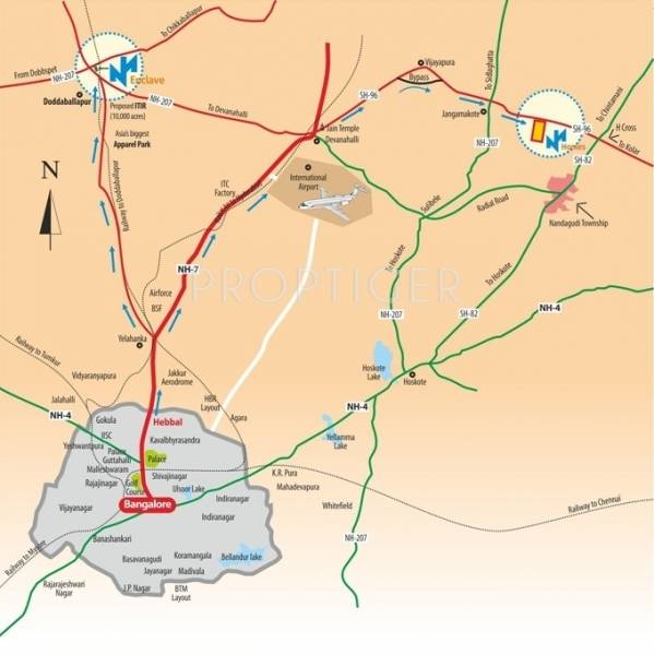 Images for Location Plan of Nava Nakshatra Enclave