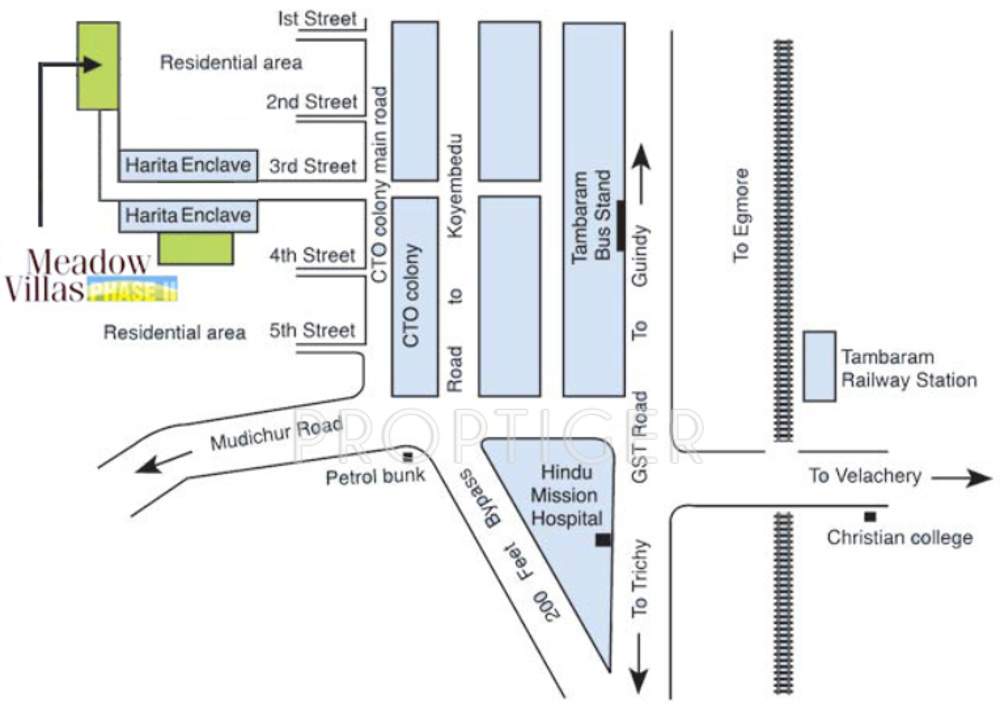 Images for Location Plan of Anand Meadow Villas Phase II