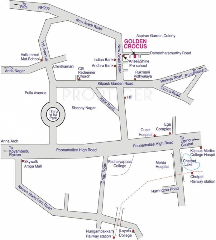 Images for Location Plan of Golden Crocus