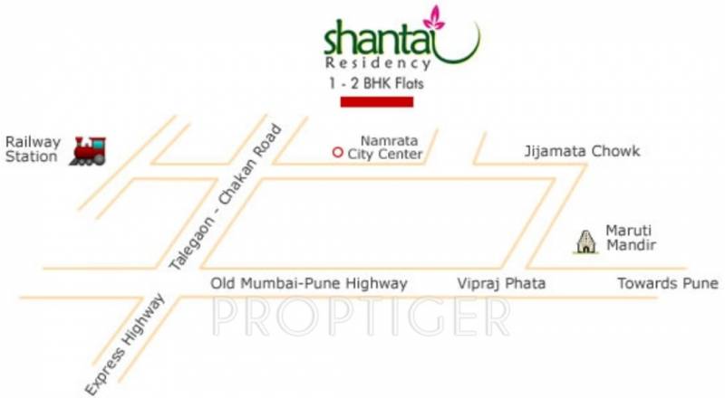 Images for Location Plan of Namrata Group Shantai Residency