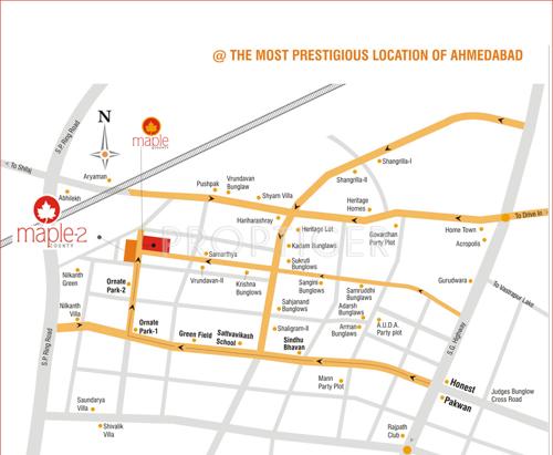 Images for Location Plan of Ganesh Maple County II