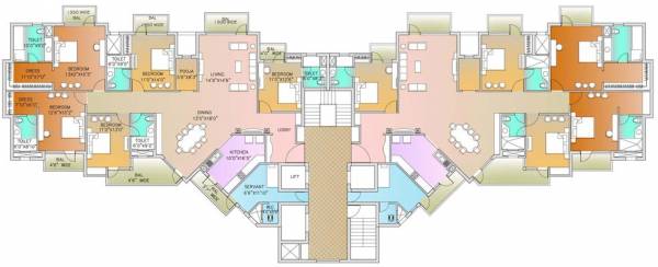 Images for Cluster Plan of Parsvnath Exotica Images for Cluster Plan of Parsvnath Exotica