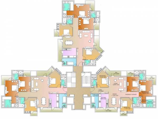 Images for Cluster Plan of Parsvnath Exotica Images for Cluster Plan of Parsvnath Exotica