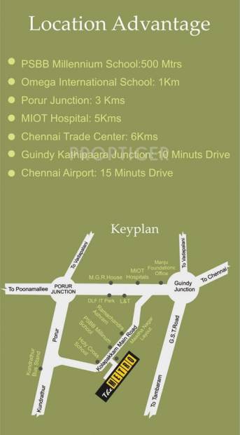 Images for Location Plan of Manju The Metro