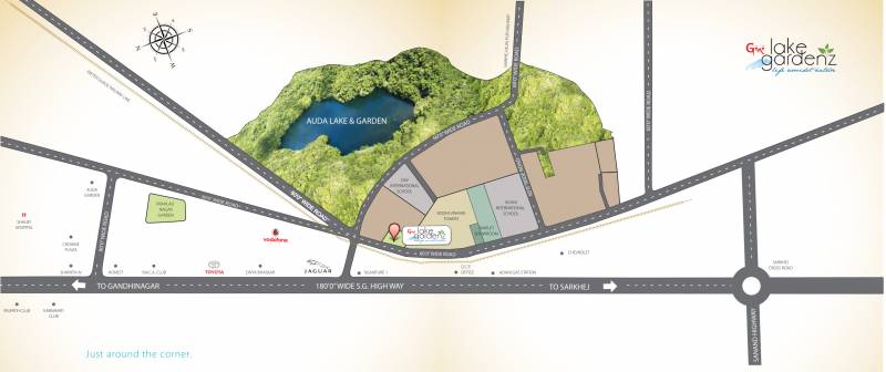  gini-lake-gardenz Images for Location Plan of Shreem Gini Lake Gardenz