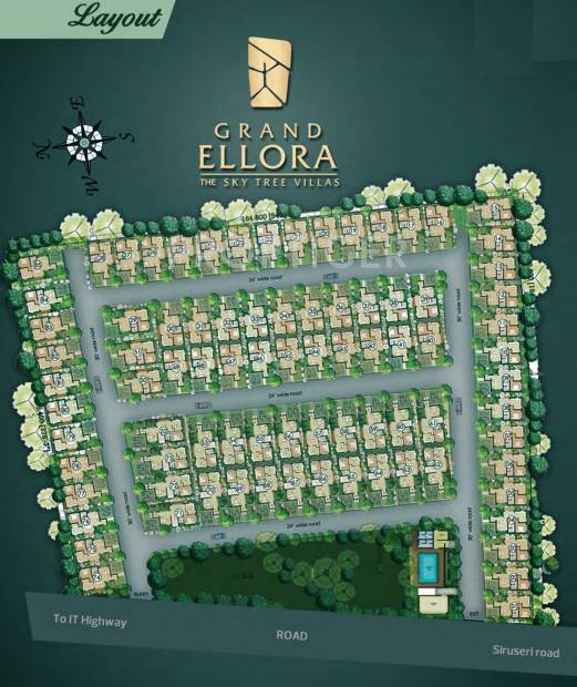  grand-ellora Images for Layout Plan of VIP Grand Ellora