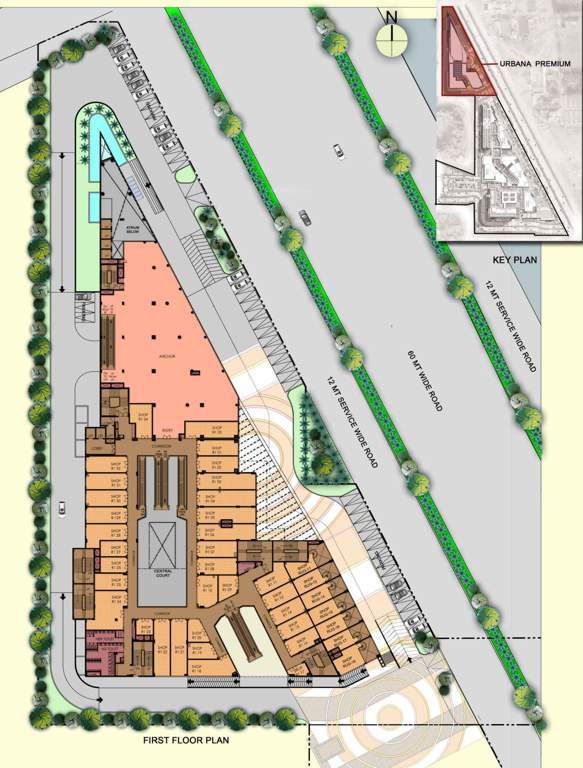  urbana Images for Cluster Plan of M3M Urbana
