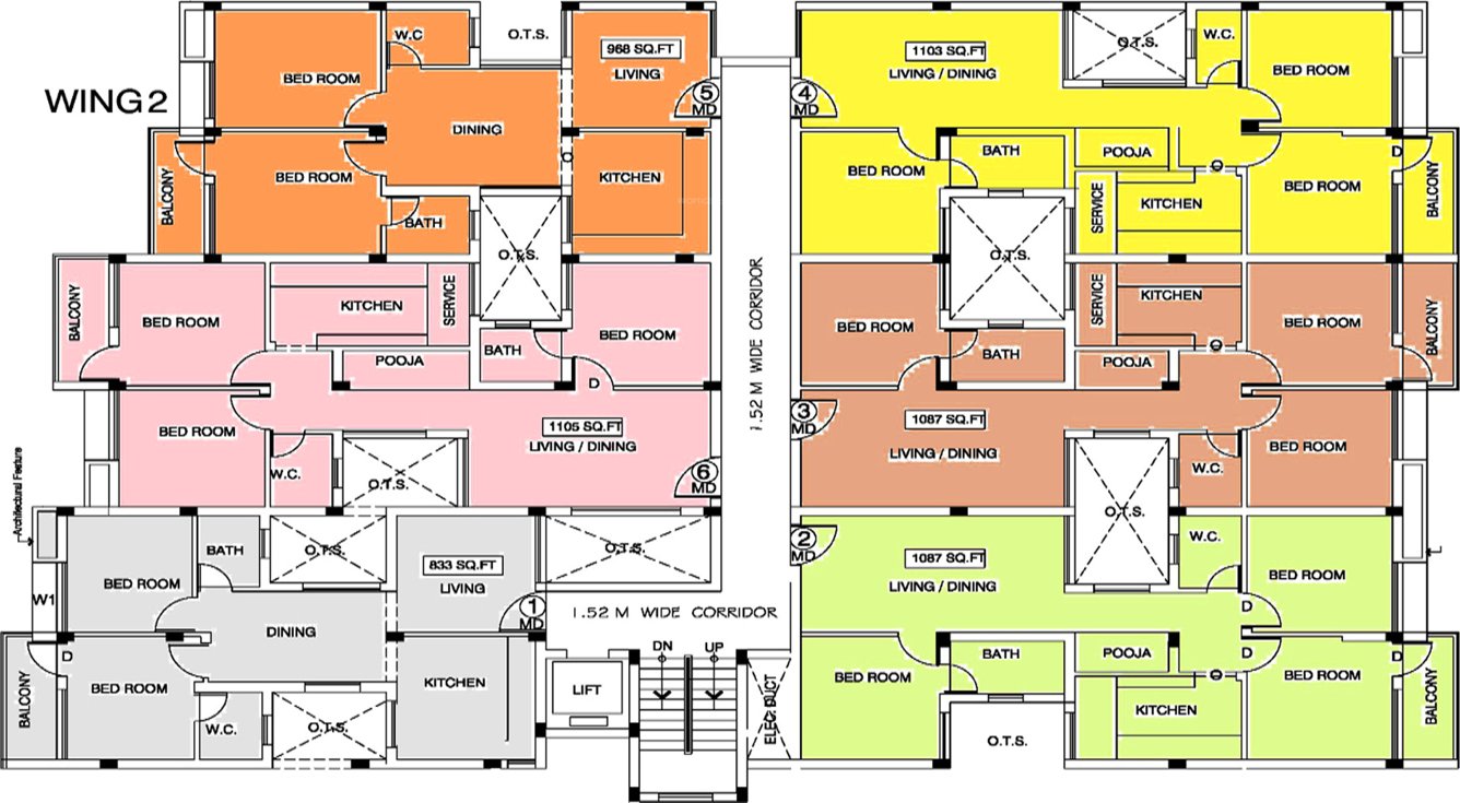 Images for Cluster Plan of Vishram Oasis