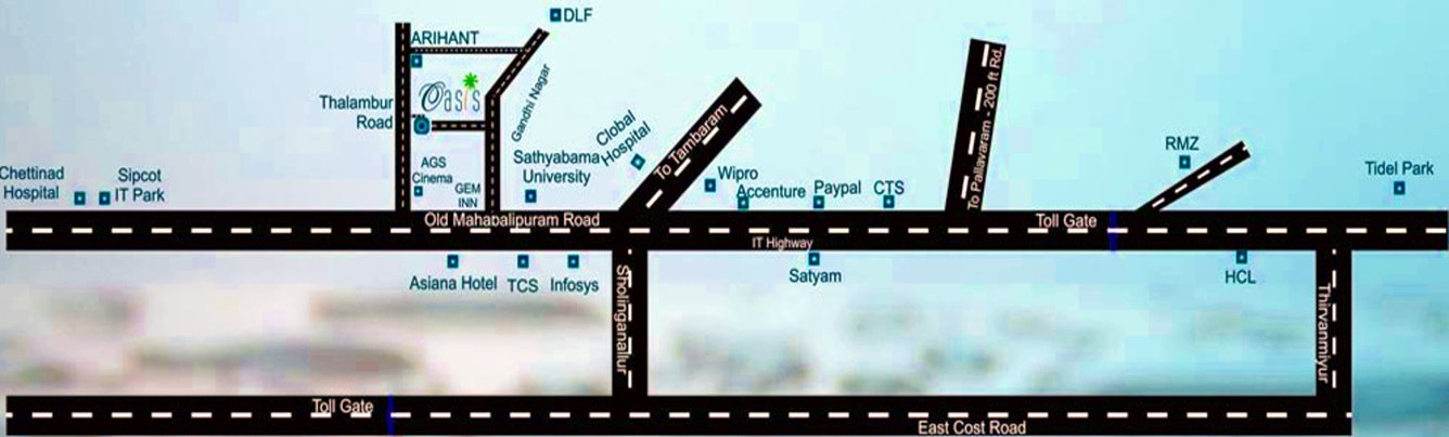  oasis Images for Location Plan of Vishram Oasis