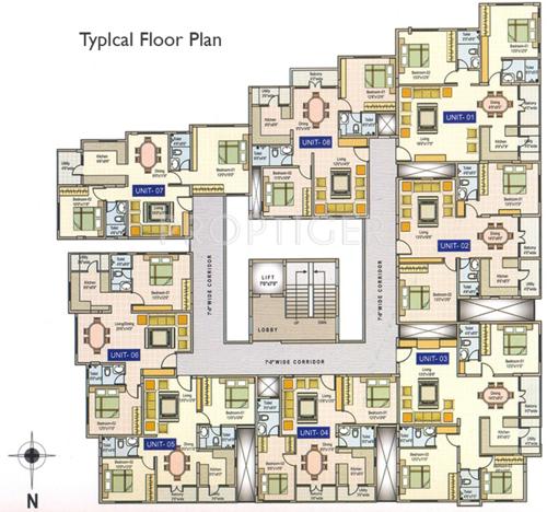  eswari-keerthi-residency Images for Cluster Plan of Keerthi Eswari Keerthi Residency