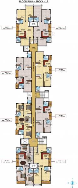 Images for Cluster Plan of Sri Imperial Towers