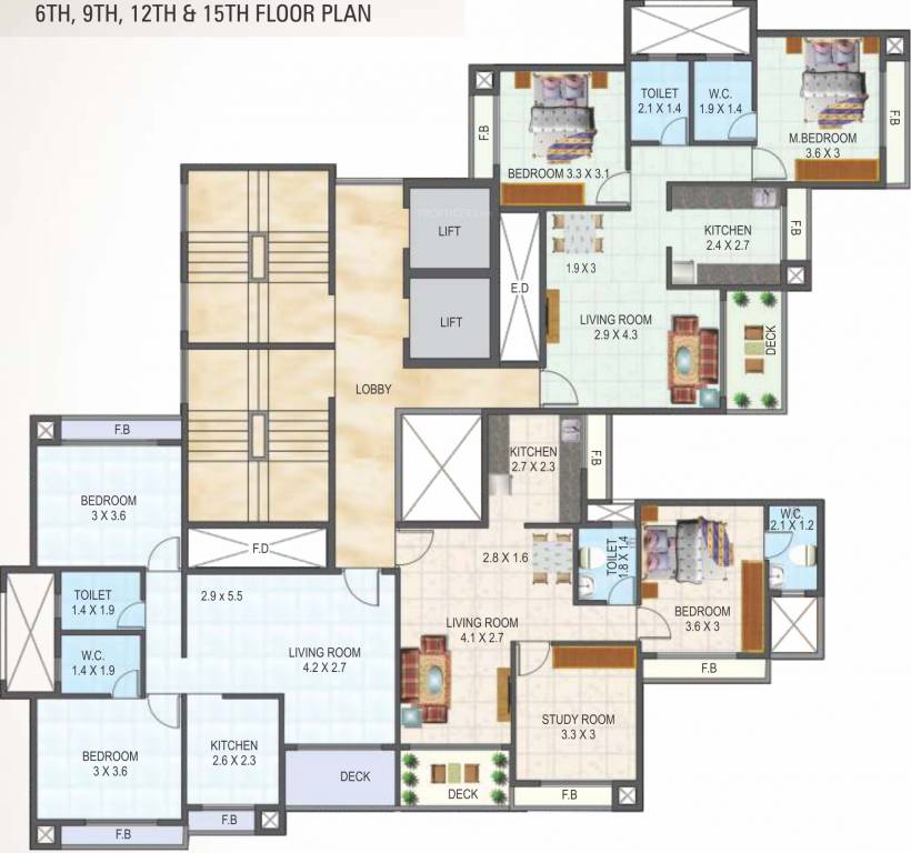 Images for Cluster Plan of Tricity Skyline