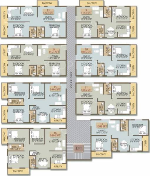  fortune-square Images for Cluster Plan of Pioneer Developers Fortune Square