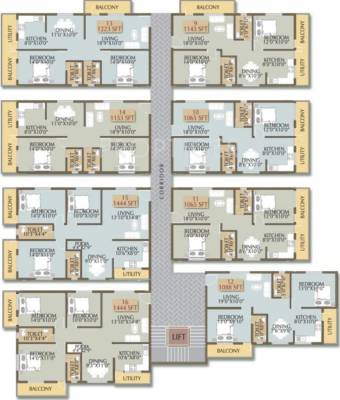 Images for Cluster Plan of Pioneer Developers Fortune Square fortune-square Images for Cluster Plan of Pioneer Developers Fortune Square